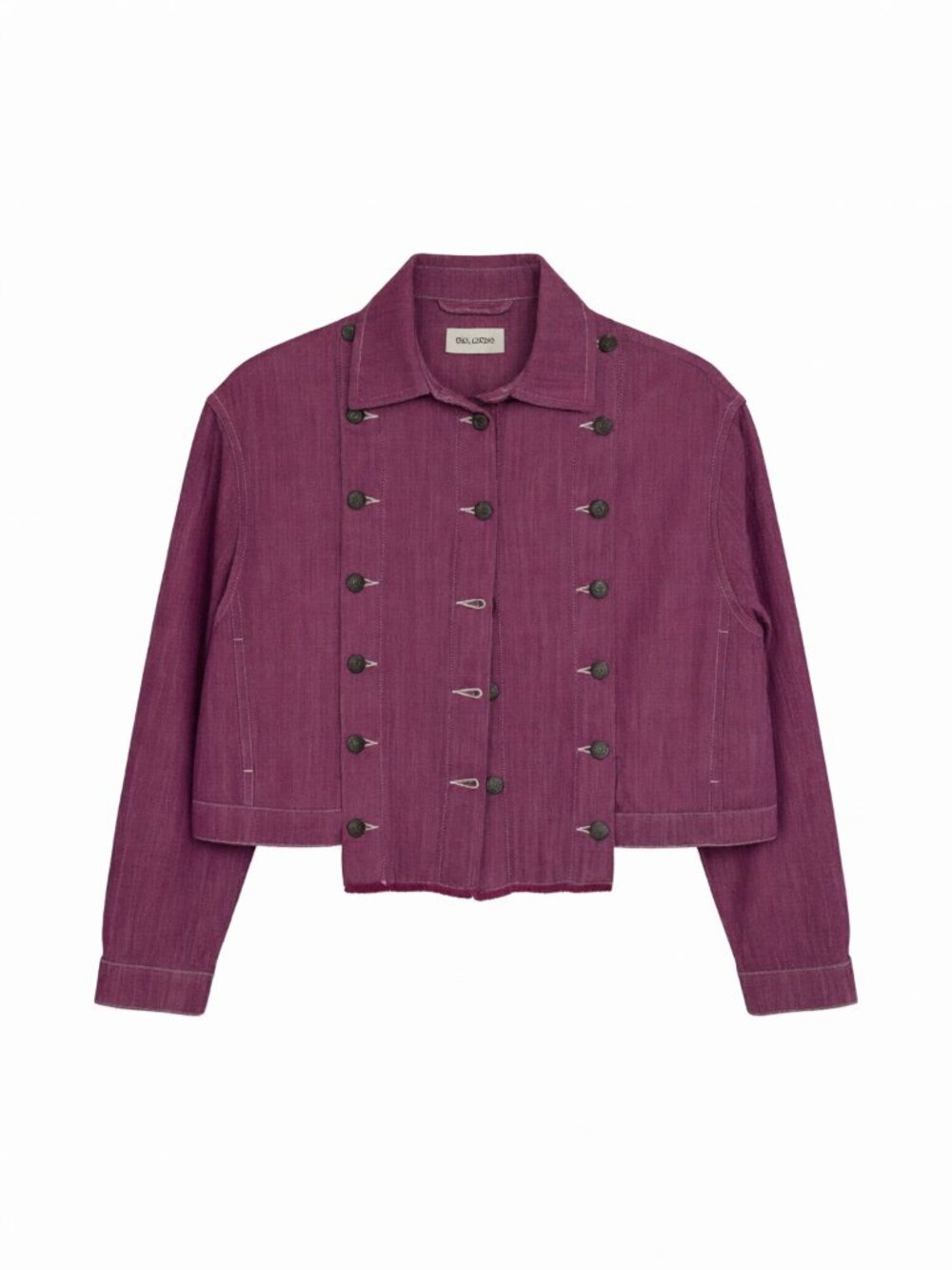 Balossa Women's Double-Breasted Jacket Pink M